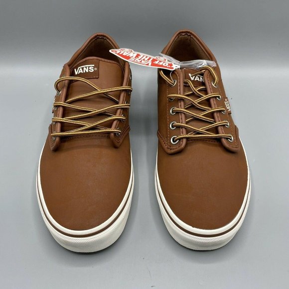vans atwood leather brown